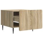 vidaXL Konferenčný stolík Dub sonoma 49 x 50 x 42 cm Kompozitné drevo – Obrázok 4