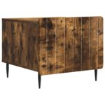 vidaXL Konferenčný stolík Dymový dub 49 x 50 x 42 cm Kompozitné drevo – Obrázok 2