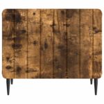 vidaXL Konferenčný stolík Dymový dub 49 x 50 x 42 cm Kompozitné drevo – Obrázok 5
