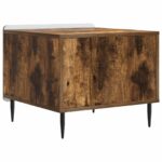vidaXL Konferenčný stolík Dymový dub 49 x 50 x 42 cm Kompozitné drevo – Obrázok 7