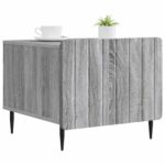 vidaXL Konferenčný stolík Sivá sonoma 49 x 50 x 42 cm Kompozitné drevo – Obrázok 3