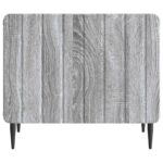 vidaXL Konferenčný stolík Sivá sonoma 49 x 50 x 42 cm Kompozitné drevo – Obrázok 5
