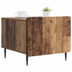 vidaXL Konferenčný stolík Staré drevo 49 x 50 x 42 cm Kompozitné drevo – Obrázok 2