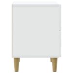 vidaXL Nočný stolík 2 pcs Biela 43 x 34,5 x 48 cm Kompozitné drevo – Obrázok 6