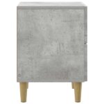 vidaXL Nočný stolík Betónovo sivá 43 x 34,5 x 48 cm Kompozitné drevo – Obrázok 5