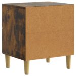 vidaXL Nočný stolík so zásuvkou 2 pcs Dymový dub 43 x 34,5 x 48 cm – Obrázok 7