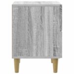 vidaXL Nočný stolík Sivá sonoma 43 x 34,5 x 48 cm Kompozitné drevo – Obrázok 5