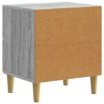 vidaXL Nočný stolík Sivá sonoma 43 x 34,5 x 48 cm Kompozitné drevo – Obrázok 6