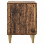 vidaXL Nočný stolík Staré drevo 43 x 34,5 x 48 cm Kompozitné drevo – Obrázok 5