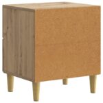 vidaXL Nočný stolík so zásuvkou 2 pcs Dub artisan 43 x 34,5 x 48 cm – Obrázok 7
