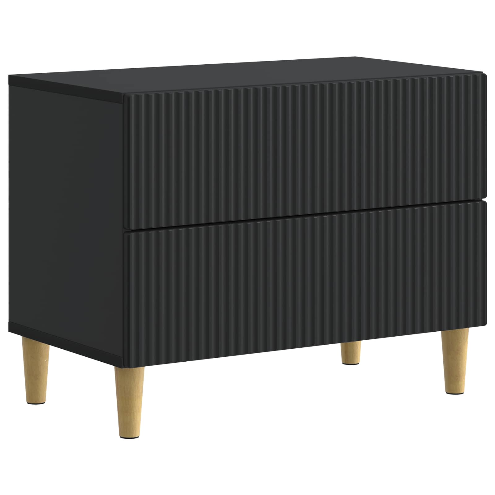 894546_1.jpg vidaXL Nočný stolík Čierna 62 x 34,5 x 48 cm Kompozitné drevo – Obrázok 1