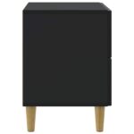 vidaXL Nočný stolík Čierna 62 x 34,5 x 48 cm Kompozitné drevo – Obrázok 5