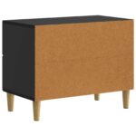 vidaXL Nočný stolík Čierna 62 x 34,5 x 48 cm Kompozitné drevo – Obrázok 6