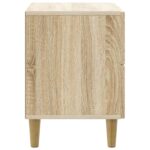 vidaXL Nočný stolík Dub sonoma 62 x 34,5 x 48 cm Kompozitné drevo – Obrázok 5