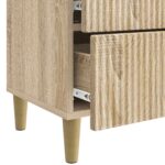 vidaXL Nočný stolík Dub sonoma 62 x 34,5 x 48 cm Kompozitné drevo – Obrázok 8