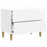 vidaXL Nočný stolík Biela s vysokým leskom 62 x 34,5 x 48 cm – Obrázok 3