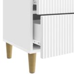 vidaXL Nočný stolík Biela s vysokým leskom 62 x 34,5 x 48 cm – Obrázok 8