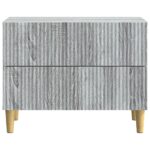 vidaXL Nočný stolík Sivá sonoma 62 x 34,5 x 48 cm Kompozitné drevo – Obrázok 4
