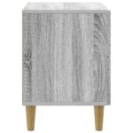 vidaXL Nočný stolík Sivá sonoma 62 x 34,5 x 48 cm Kompozitné drevo – Obrázok 5