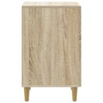 vidaXL Nočný stolík Dub sonoma 43 x 41 x 66,5 cm Kompozitné drevo – Obrázok 5