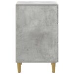vidaXL Nočný stolík Betónovo sivá 43 x 41 x 66,5 cm Kompozitné drevo – Obrázok 5