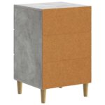 vidaXL Nočný stolík Betónovo sivá 43 x 41 x 66,5 cm Kompozitné drevo – Obrázok 6