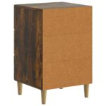 vidaXL Nočný stolík Dymový dub 43 x 41 x 66,5 cm Kompozitné drevo – Obrázok 6