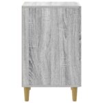vidaXL Nočný stolík Sivá sonoma 43 x 41 x 66,5 cm Kompozitné drevo – Obrázok 5