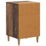 vidaXL Nočný stolík Staré drevo 43 x 41 x 66,5 cm Kompozitné drevo – Obrázok 6