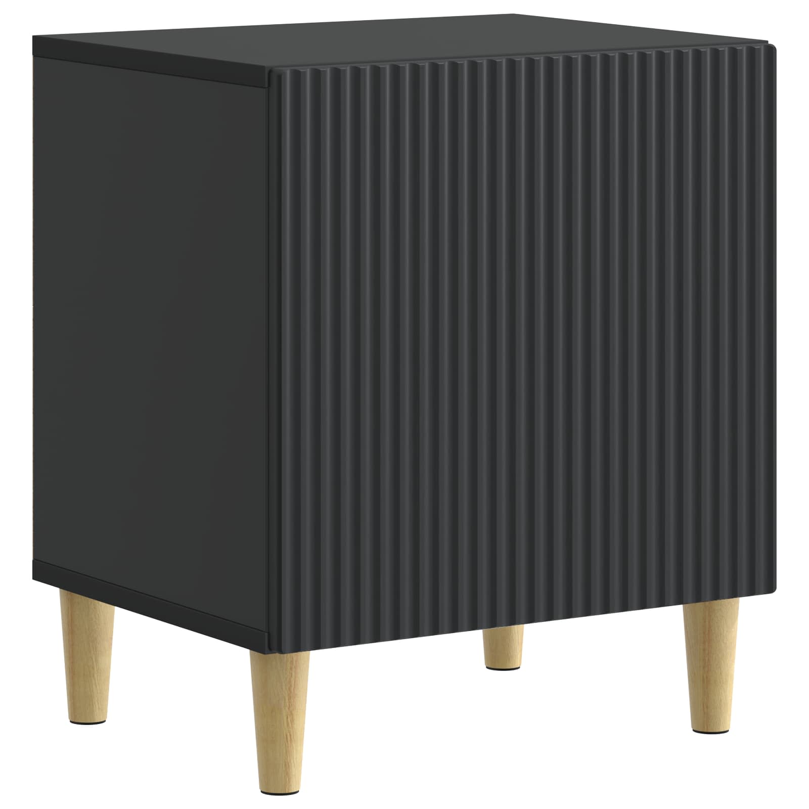 894567_1.jpg vidaXL Nočný stolík Čierna 43 x 34,5 x 50 cm Kompozitné drevo – Obrázok 1
