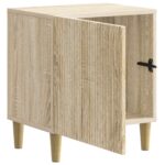 vidaXL Nočný stolík Dub sonoma 43 x 34,5 x 50 cm Kompozitné drevo – Obrázok 3