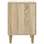 vidaXL Nočný stolík Dub sonoma 43 x 34,5 x 50 cm Kompozitné drevo – Obrázok 5