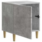 vidaXL Nočný stolík 2 pcs Betónovo sivá 43 x 34,5 x 50 cm – Obrázok 4