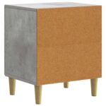 vidaXL Nočný stolík 2 pcs Betónovo sivá 43 x 34,5 x 50 cm – Obrázok 7