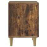 vidaXL Nočný stolík Dymový dub 43 x 34,5 x 50 cm Kompozitné drevo – Obrázok 5