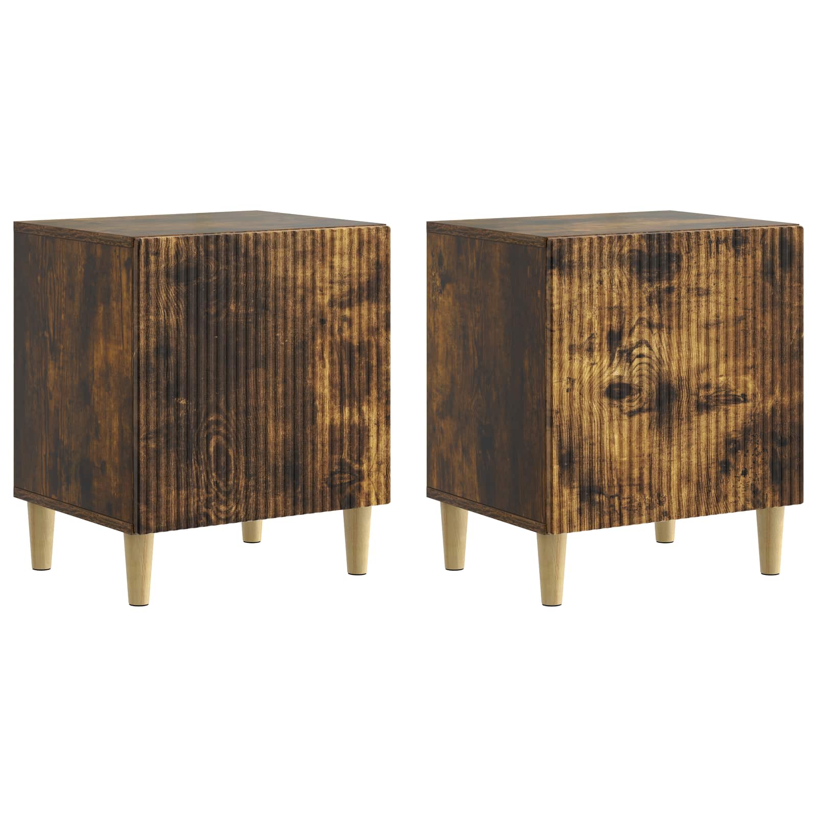 894576_1.jpg vidaXL Nočný stolík 2 pcs Dymový dub 43 x 34,5 x 50 cm – Obrázok 1