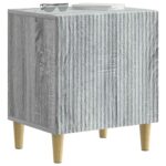 vidaXL Nočný stolík 2 pcs Sivá sonoma 43 x 34,5 x 50 cm – Obrázok 2