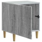 vidaXL Nočný stolík 2 pcs Sivá sonoma 43 x 34,5 x 50 cm – Obrázok 4