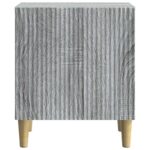 vidaXL Nočný stolík 2 pcs Sivá sonoma 43 x 34,5 x 50 cm – Obrázok 5