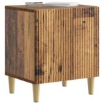 vidaXL Nočný stolík 2 pcs Staré drevo 43 x 34,5 x 50 cm – Obrázok 2
