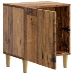 vidaXL Nočný stolík 2 pcs Staré drevo 43 x 34,5 x 50 cm – Obrázok 4