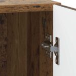 vidaXL Nočný stolík 2 pcs Staré drevo 43 x 34,5 x 50 cm – Obrázok 9