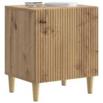vidaXL Nočný stolík 2 pcs Dub artisan 43 x 34,5 x 50 cm – Obrázok 2
