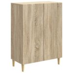 vidaXL Servírovacia skriňa Dub sonoma 66 x 34,5 x 90 cm – Obrázok 2