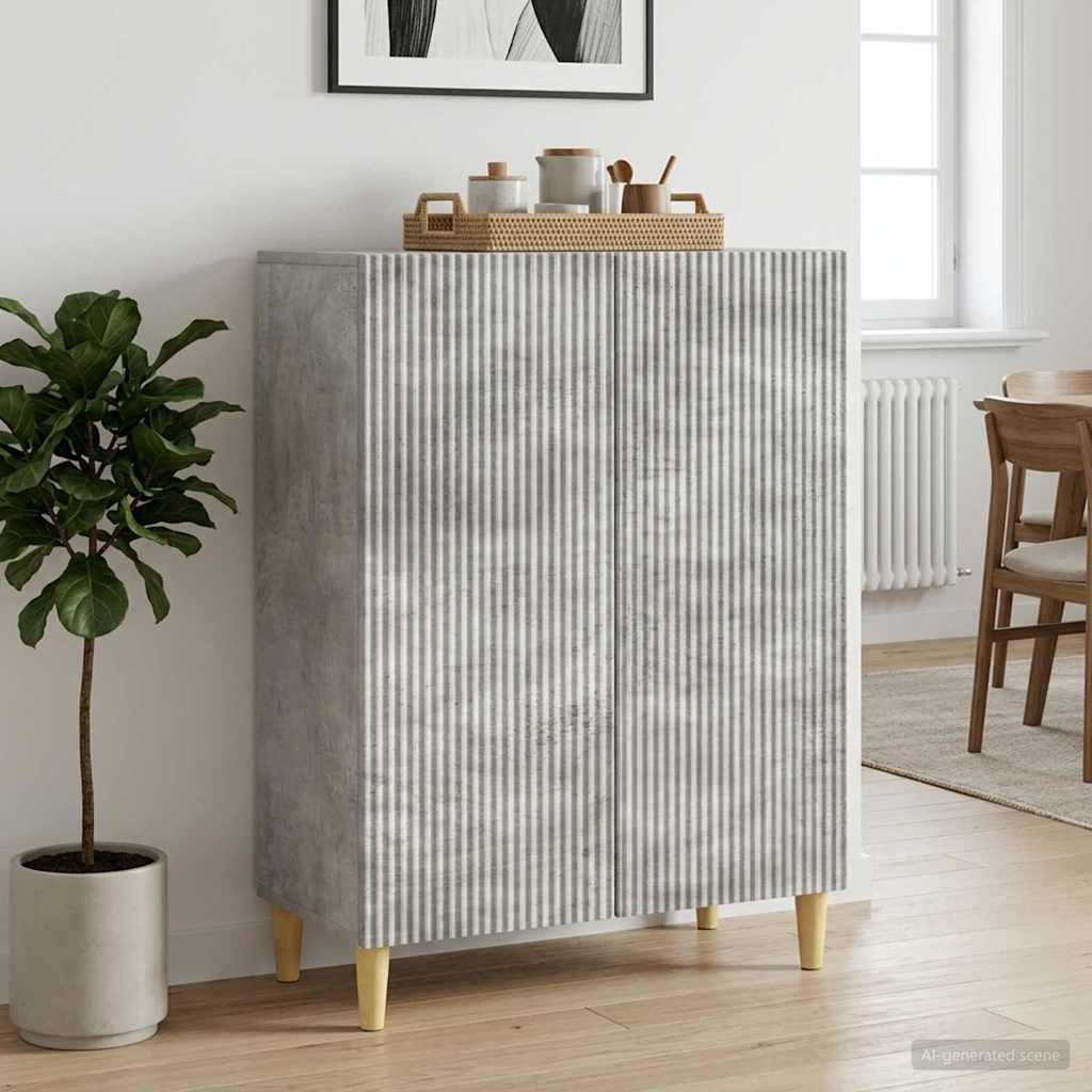 894588_1.jpg vidaXL Servírovacia skriňa Betónovo sivá 66 x 34,5 x 90 cm – Obrázok 1