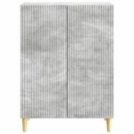 vidaXL Servírovacia skriňa Betónovo sivá 66 x 34,5 x 90 cm – Obrázok 6