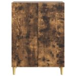 vidaXL Servírovacia skriňa Dymový dub 66 x 34,5 x 90 cm – Obrázok 6