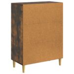 vidaXL Servírovacia skriňa Dymový dub 66 x 34,5 x 90 cm – Obrázok 8