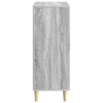 vidaXL Servírovacia skriňa Sivá sonoma 66 x 34,5 x 90 cm – Obrázok 7