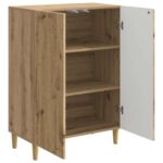 vidaXL Servírovacia skriňa Dub artisan 66 x 34,5 x 90 cm – Obrázok 5